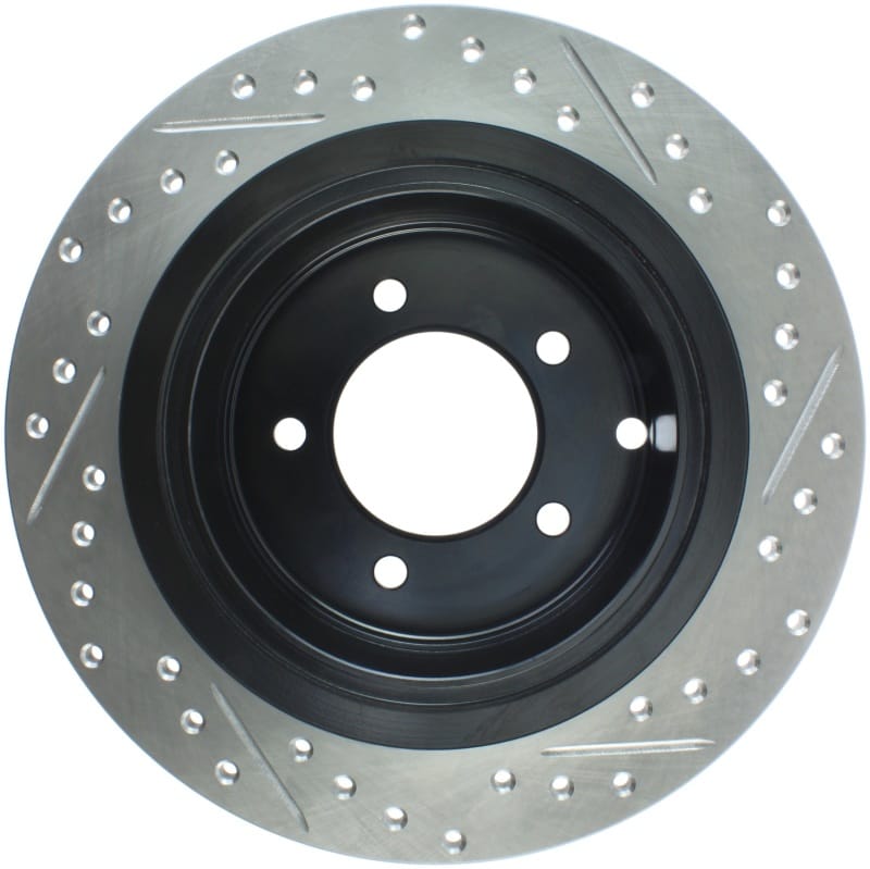StopTech Slotted & Drilled Sport Brake Rotor - 127.63069R thumbnail 2