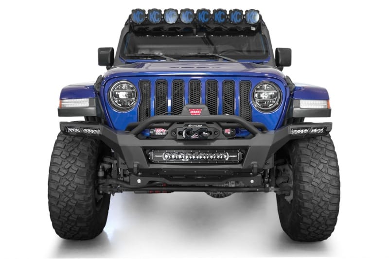Addictive Desert Designs18-24 Jeep Wrangler JL / 18-24 Jeep Gladiator JT Phantom Winch Rear Bumper thumbnail 2