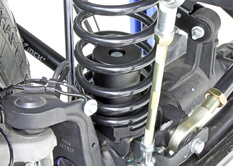 RockJock JL Bump Stop Kit Front w/ Billet Aluminum Spacers Hardware thumbnail 2