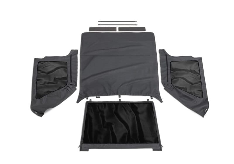 Rampage 1997-2006 Jeep Wrangler(TJ) Excludes LJ Unlimited Frameless Soft Top Kit - Black Diamond - 109735
