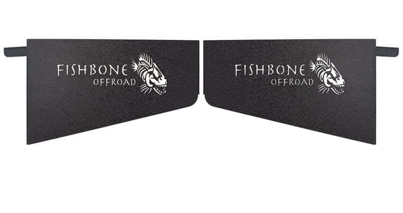 Fishbone Offroad 2018+ Jeep Wrangler JL 2 Door Wheel Well Storage Bins thumbnail 2