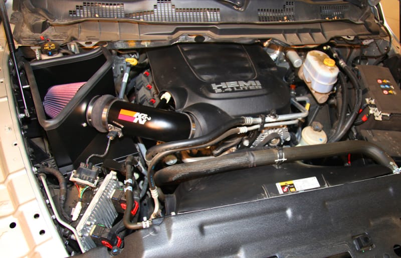 K&N 14-15 Ram 2500/3500 6.4L V8 High Flow Performance Intake Kit thumbnail 4