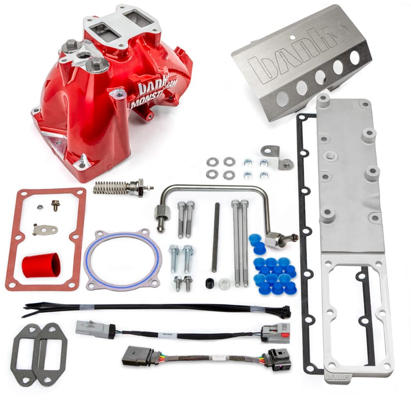 Banks Power 19-24 Ram 2500/3500 6.7L Diesel Monster-Ram Intake System - Red thumbnail 5