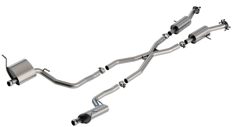 Borla 14-20 Jeep Grand Cherokee High Altitude/Summit 3.6L V6 2/4WD 2.25in S-Type Cat-back thumbnail 2