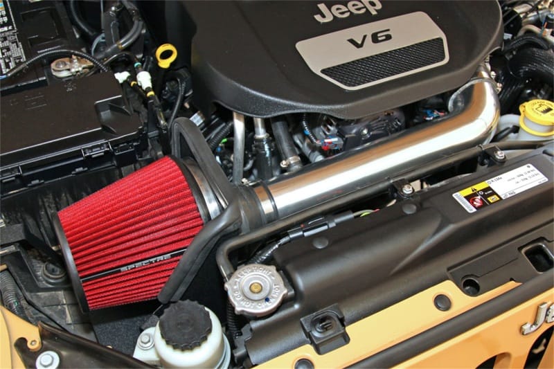 Spectre Air Intake Kit Jeep Wrangler V6-3.6L F/I 12-18 thumbnail 3
