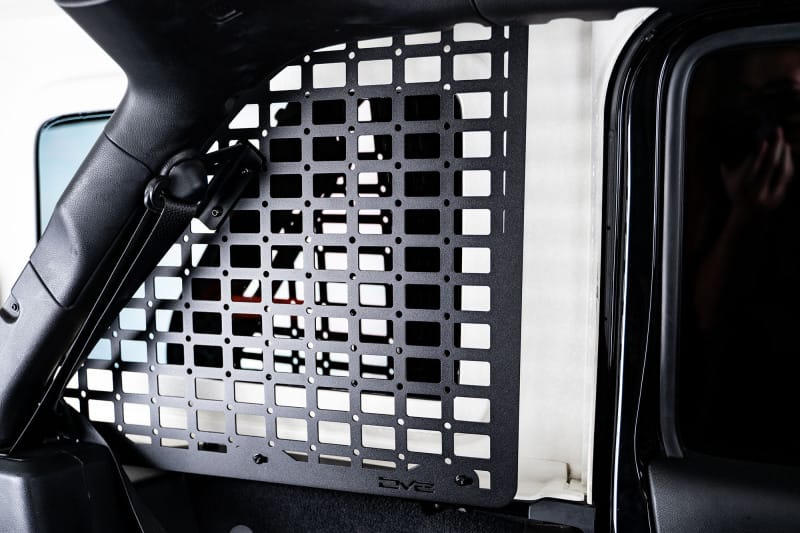 DV8 Offroad 2018+ Jeep Wrangler Rear Window Molle Panels thumbnail 2