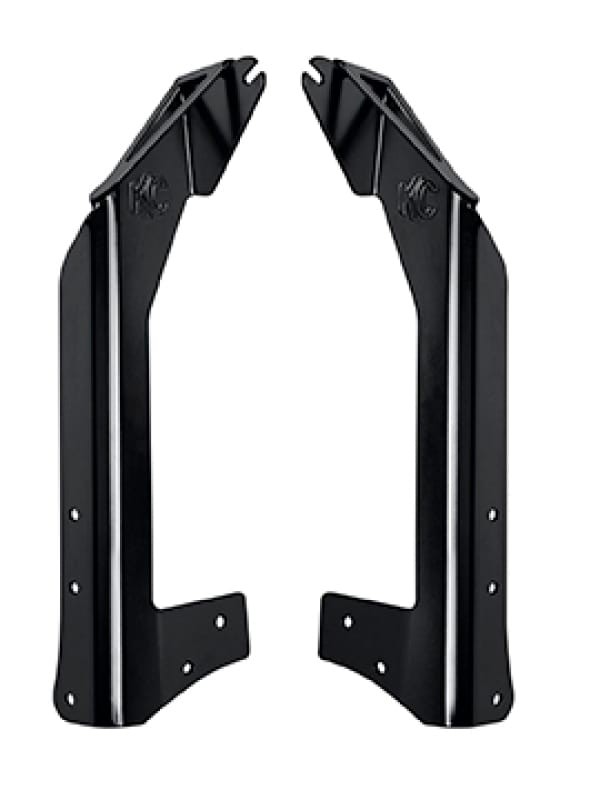 KC HiLiTES Jeep JK 50in. Overhead Xross Bar Light Mount (Bar Only/Req. Mount Brackets) - Black thumbnail 3