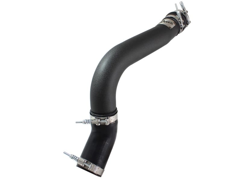aFe BladeRunner 3in Black Intercooler Tube Hot Side w/ Couplings & Clamps 13-14 Dodge RAM 6.7L (td) thumbnail 2