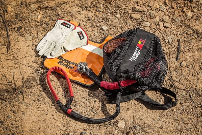Rugged Ridge Premium Recovery Kit with Mesh Bag thumbnail 2