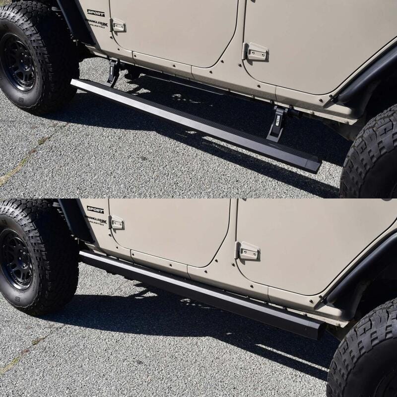 Westin 07-18 Jeep Wrangler JK Unlimited Pro-e Electric Running Boards - Textured Black thumbnail 4