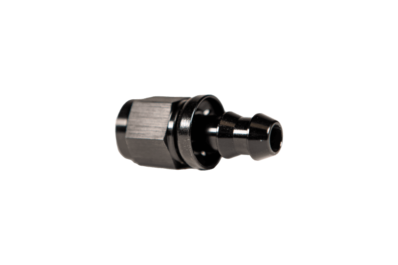Fleece Performance Universal -8AN Straight to Hose Barb - Black