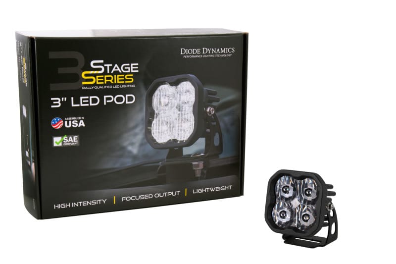 Diode Dynamics SS3 Sport RBL - White Flood Standard (Single) thumbnail 5
