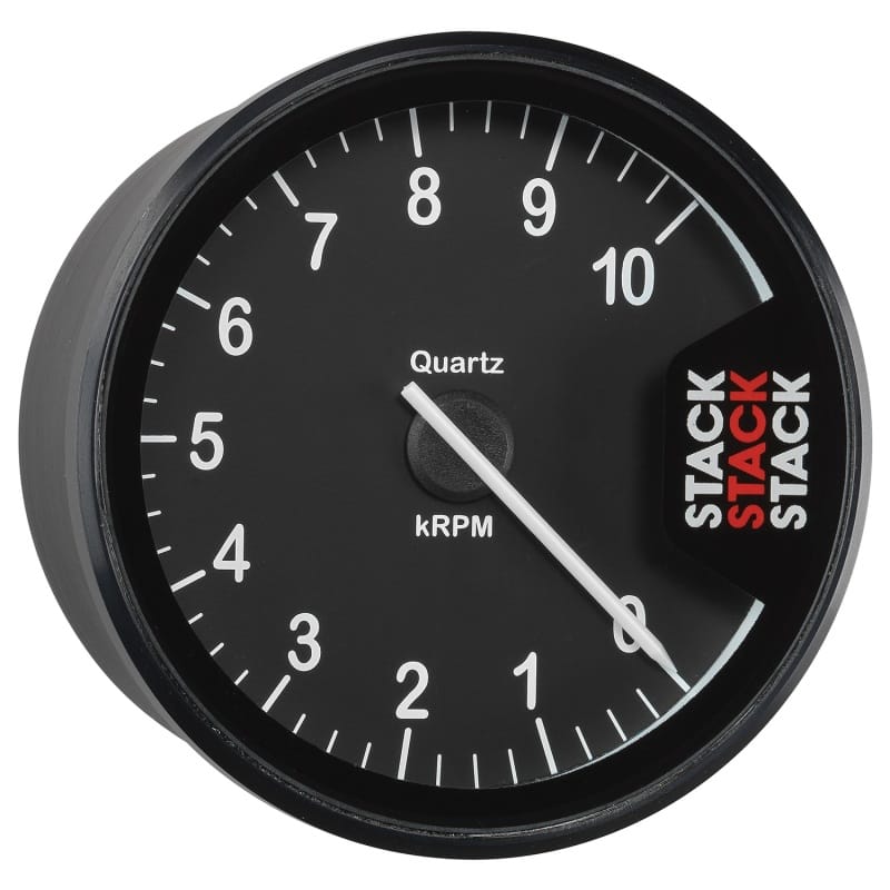 Autometer Stack Clubman Tachometer 80mm 0-10K RPM - Black thumbnail 5