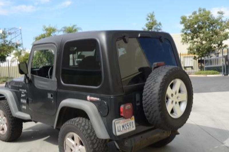 DV8 Offroad 96-06 Wrangler TJ Hard Top Square Back - 2 Door thumbnail 4