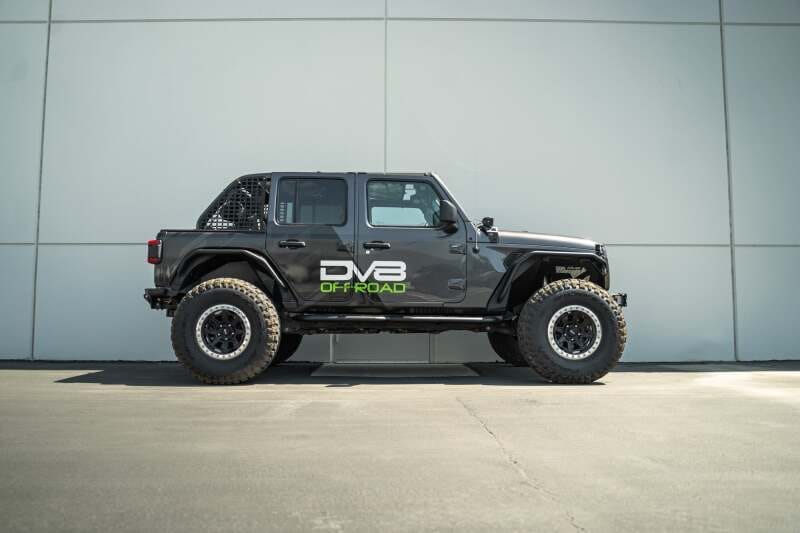 DV8 Offroad 18-23 Jeep Wrangler JL 4 Door Body/Pinch Weld Mounted Step thumbnail 3