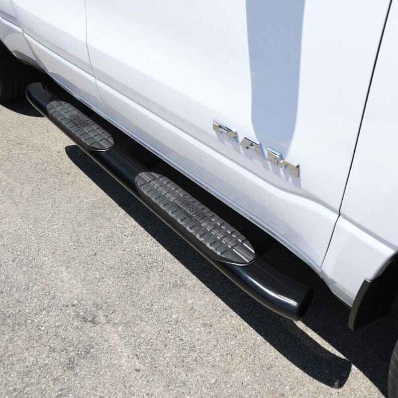 Westin 2019 Ram 1500 Quad Cab (Excl Classic) PRO TRAXX 5 Oval Nerf Step Bars - Black thumbnail 3