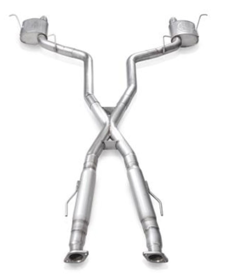 Stainless Works 11-20 Jeep Grand Cherokee 5.7L 3in Legend Catback Exhaust w/X-Pipe (Uses OEM Tips) thumbnail 2