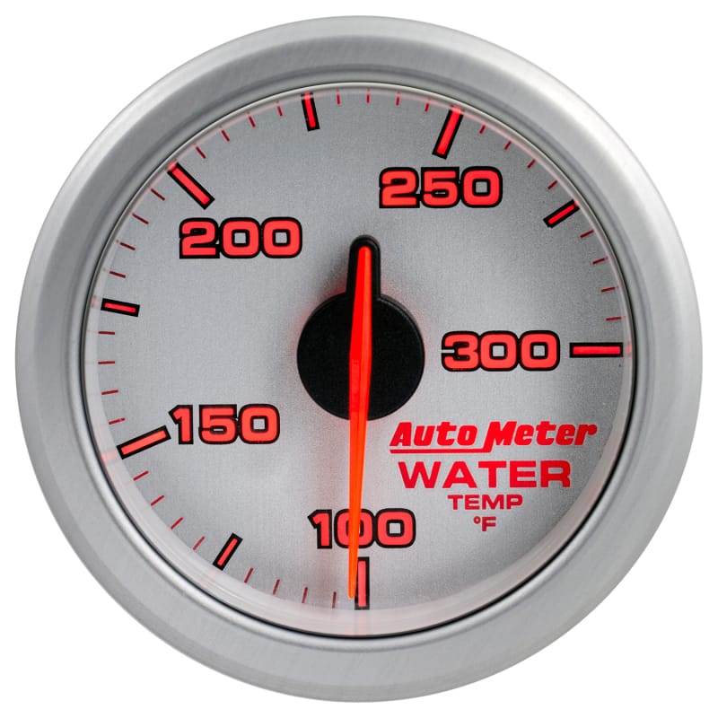 Autometer Airdrive 2-1/6in Water Temperature Gauge 100-300 Degrees F - Silver thumbnail 4