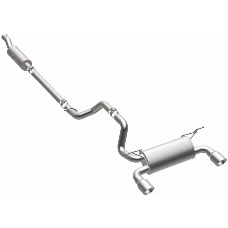 MagnaFlow 2018+ Jeep Wrangler 3.6L 409 SS Dual Split Rear Exit Polished Tips Cat-Back Exhaust thumbnail 2