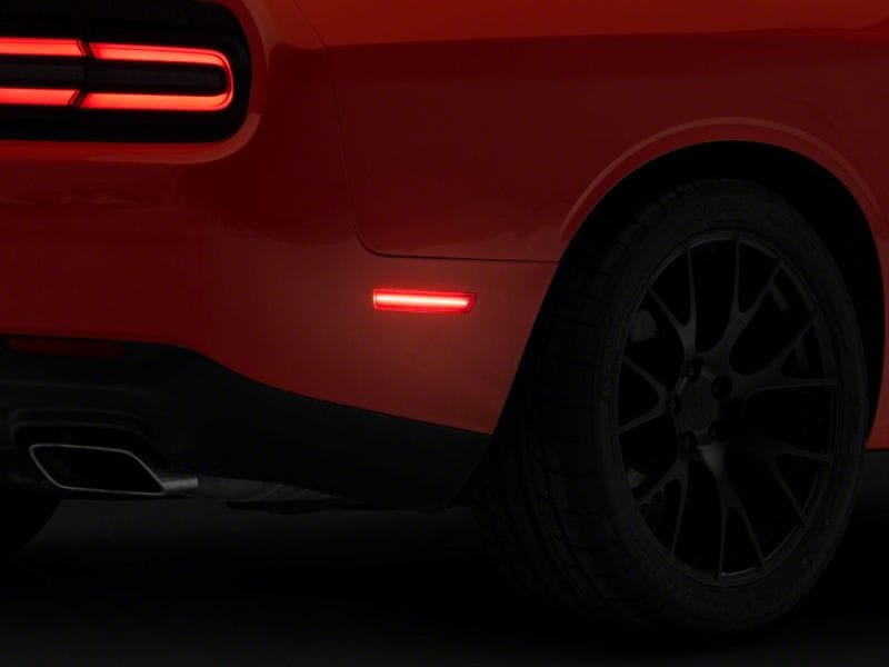 Raxiom 15-23 Dodge Challenger Excluding Widebody Axial Series LED Side Marker Lights- Clear thumbnail 2