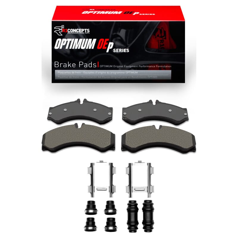 R1 02-06 Dodge Sprinter 3500 Front/Rear Optimum OE Pads & Hardware Kit - 2551-1136-02
