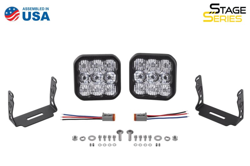 Diode Dynamics SS5 LED Pod Sport - White Flood (Pair) thumbnail 9