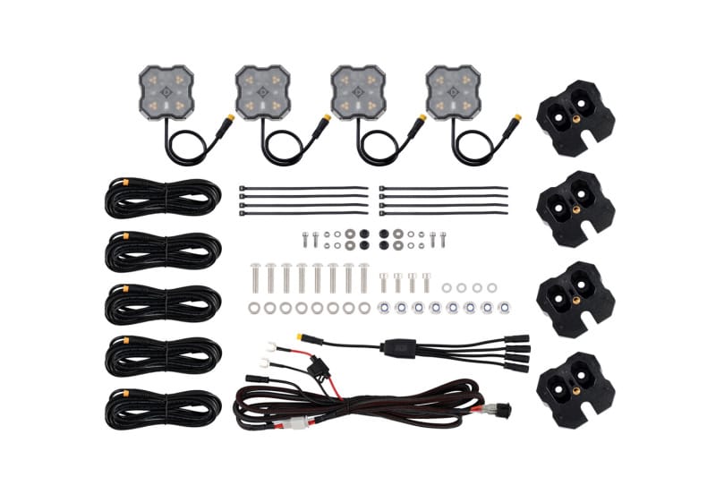 Diode Dynamics Roof Rack Scene Light Dual Color - Amber/White - Kit