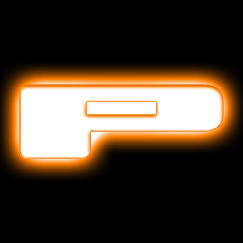 ORACLE Lighting Universal Illuminated LED Letter Badges - Matte Wht Surface Finish - P - 3140-P-005