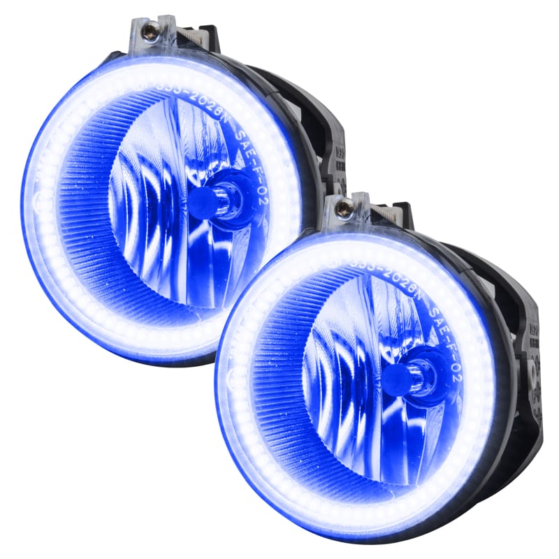 Oracle Dodge Challenger 08-14 LED Fog Halo Kit - Blue thumbnail 2