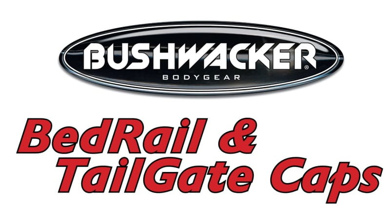 Bushwacker 02-08 Dodge Ram 1500 Fleetside Bed Rail Caps 96.0in Bed - Black thumbnail 3