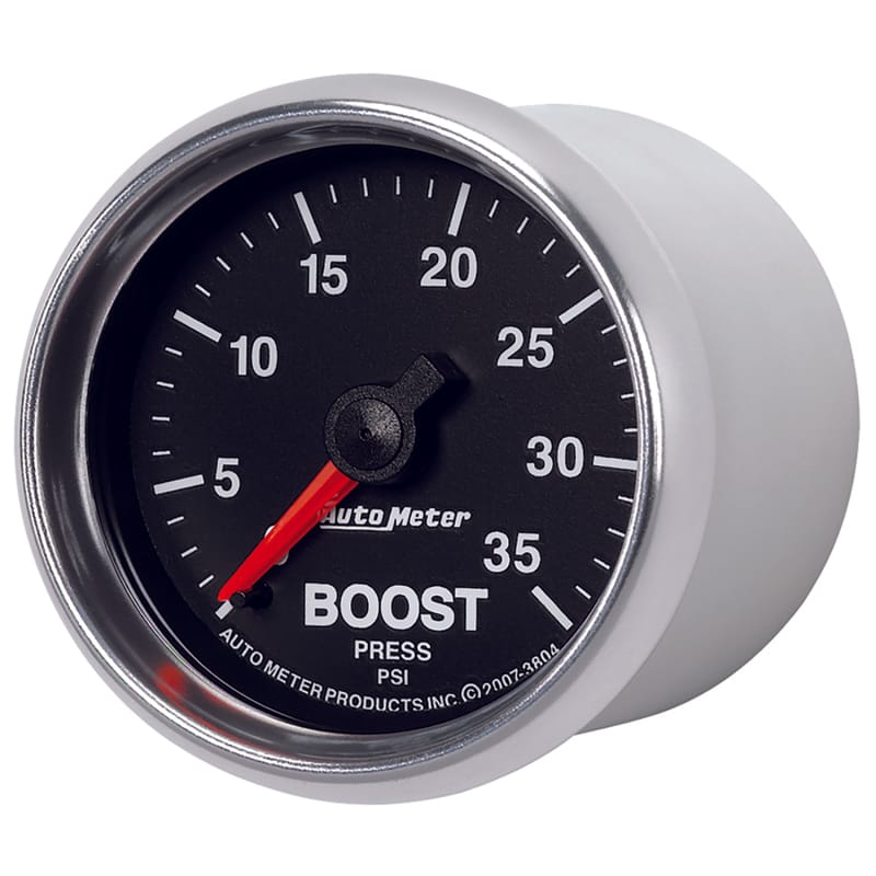 AutoMeter GS 2 1/16 inch 35PSI Mechanical Boost Gauge thumbnail 2