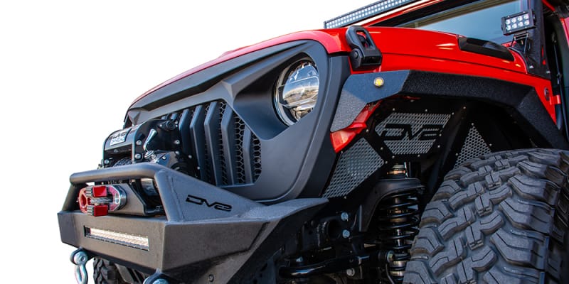 DV8 Offroad 2018+ Jeep JL/ Gladiator Angry Grill thumbnail 8