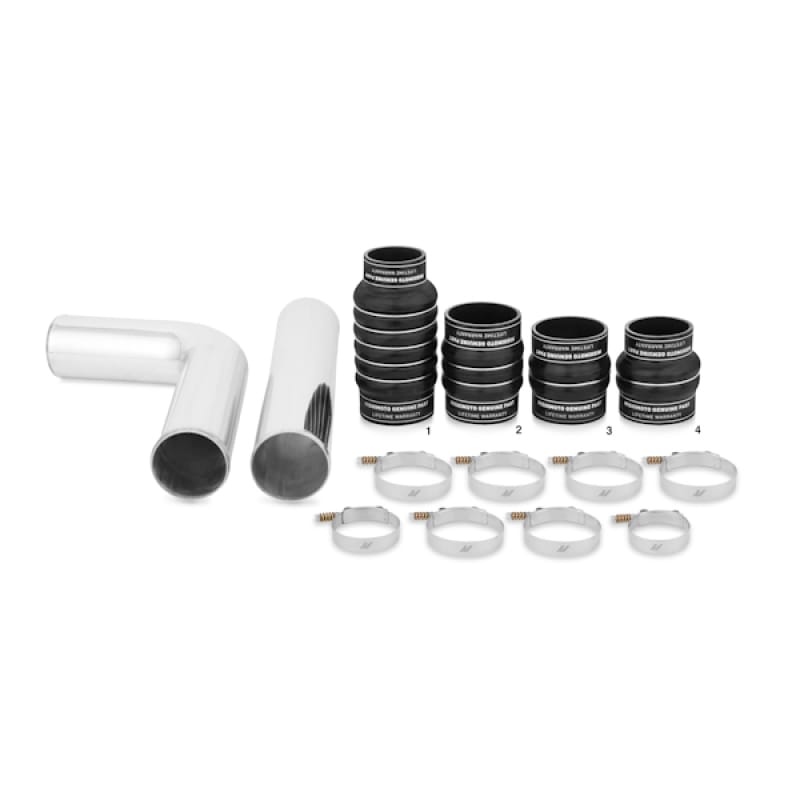 Mishimoto 03-07 Dodge 5.9L Cummins Intercooler Kit w/ Pipes (Silver) thumbnail 8