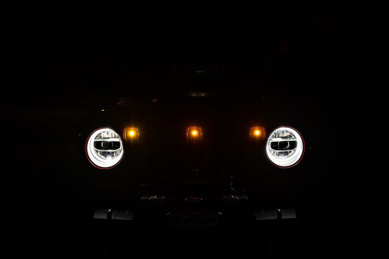 DV8 Offroad 2018+ Jeep JL Grill Amber Marker Lights thumbnail 11