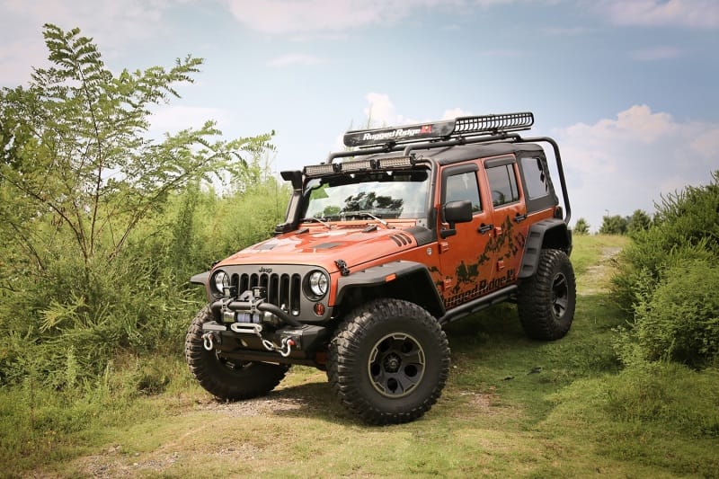 Rugged Ridge Hurricane Fender Flare Kit EU Textured 07-18 Jeep Wrangler JK thumbnail 3