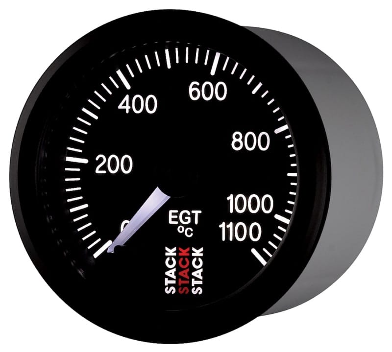 Autometer Stack 52mm 0-1100 Deg C Pro Stepper Motor Exhaust Gas Temp Gauge - Black thumbnail 3