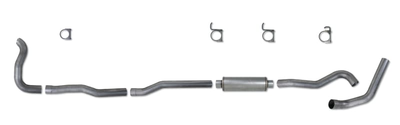 Diamond Eye KIT 4in Turbo Back SGL AL: 4-WHEEL DRIVE ONLY 89-93 DODGE CUMMINS 5.9L thumbnail 2