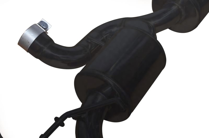 Injen 07-17 Jeep Wrangler JK 3.6L/3.8L 63mm Stealth Black Axle-back Exhaust w/ 4in Black Tips thumbnail 4