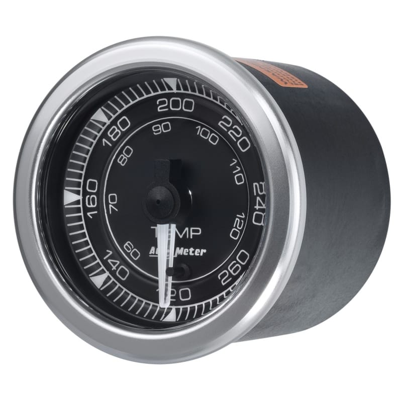 Autometer Chrono 2-1/16in 120-280 Degree Temperature Gauge thumbnail 2