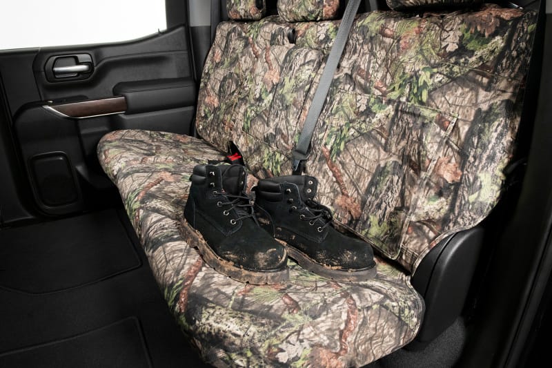 Covercraft 13-18 Jeep Wrangler Carhartt Camo SeatSaver Custom Front Row Seat Covers - Mossy Oak