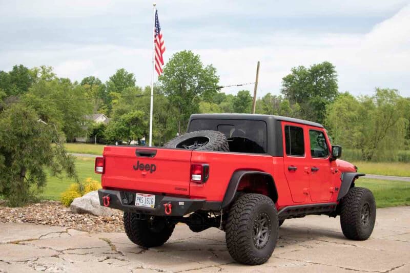 Fishbone Offroad 2020+ Jeep Gladiator JT In-Bed Tire Carrier thumbnail 4