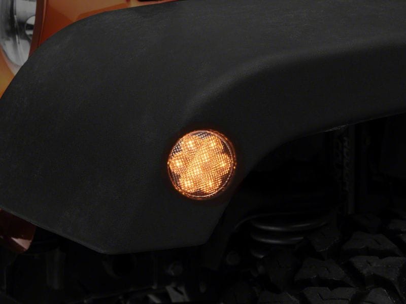 Raxiom 07-18 Jeep Wrangler JK Axial Series LED Side Marker Lights- Clear thumbnail 2