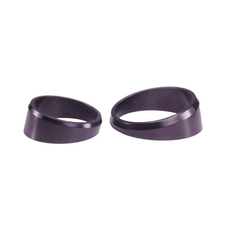 Autometer or Autogage 2-1/16in Black Angle Rings -- 3 Pack thumbnail 2