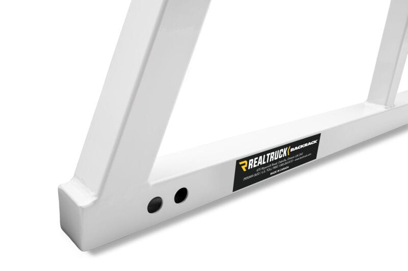 BackRack 01-23 Chevrolet Silverado 2500/3500HD Open Rack Frame ONLY (Req. HW) - White thumbnail 3