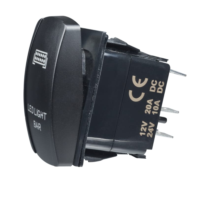 Oracle LED Light Bar Deluxe Rocker Switch - Black thumbnail 2
