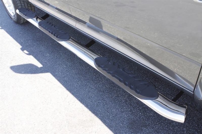 Lund 09-17 Dodge Ram 1500 Crew Cab (5.5ft. Bed) 5in. Oval WTW SS Nerf Bars - Polished thumbnail 2