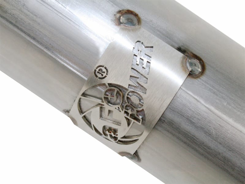 aFe Power Twisted Steel Loop Delete D/P Aluminized Steel 12-18 Jeep Wrangler (JK) V6 3.6L thumbnail 2