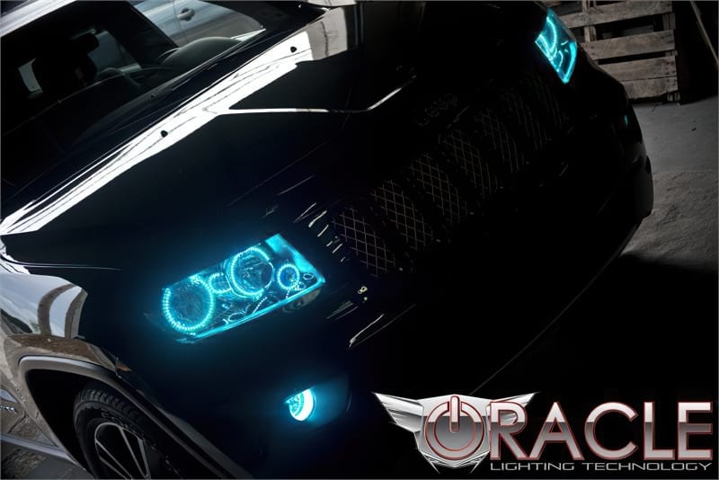 Oracle Jeep Grand Cherokee 11-13 LED Halo Kit - Blue thumbnail 3