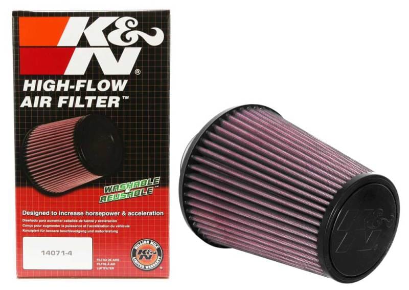 K&N Universal Tapered Filter 3in Flange ID x 6in Base OD x 4in Top OD x 6.75in Height thumbnail 4