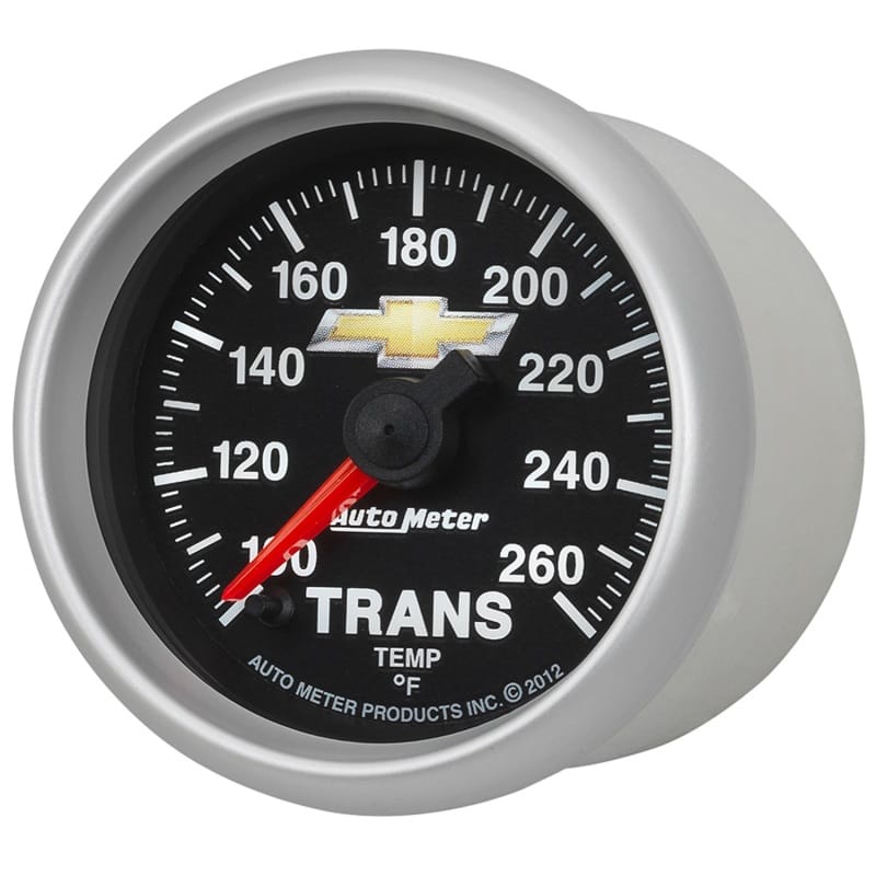 Autometer Performance Parts 52mm 100-260 Deg F Trans Temp COPO Camaro Gauge Pack thumbnail 2